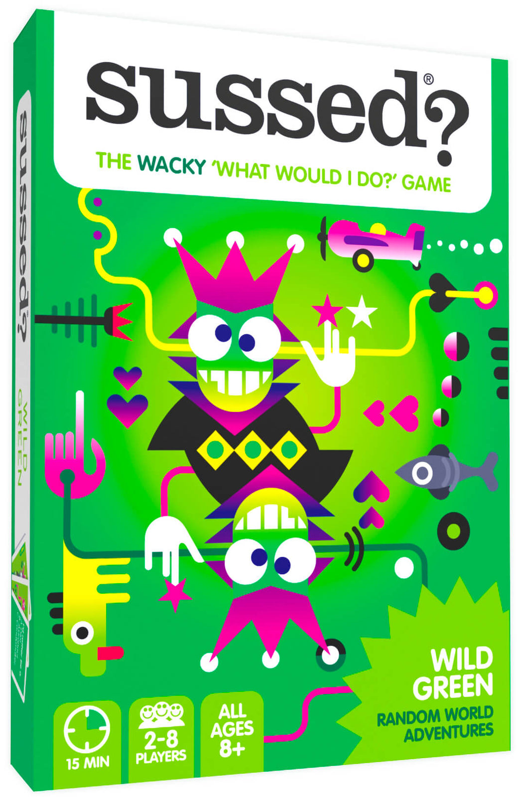 WILD GREEN: The Wacky Guess Your Answer Card Game