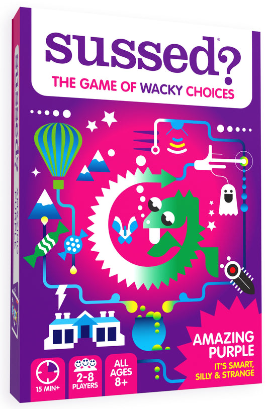 SUSSED Amazing Purple Deck: The Game of Wacky Choices