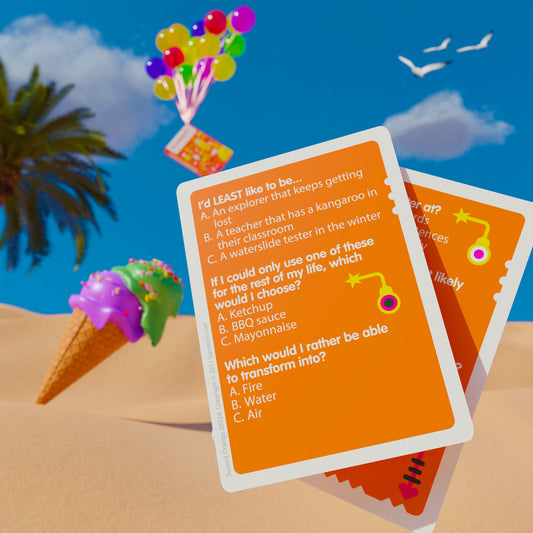ODD ORANGE: The Wacky Guess Your Answer Card Game